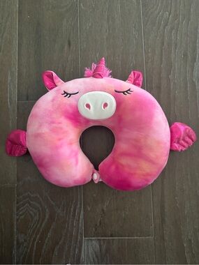 🦄 🌸Cute Kids Pink Unicorn Plush Neck Pillow🌸